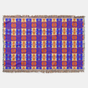 Blau Orange Yellow Red Decke
