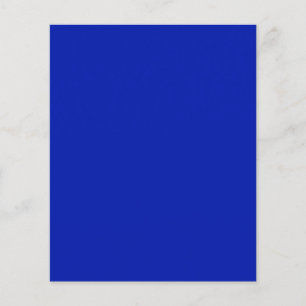 Blau (Pantone) (Vollfarbe) Flyer