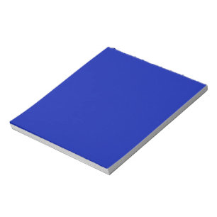 Blau (Pantone) (Vollfarbe) Notizblock