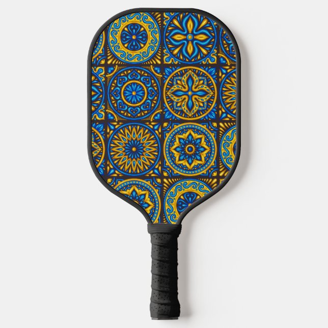 Blau Pickleball Schläger (Vorderseite)