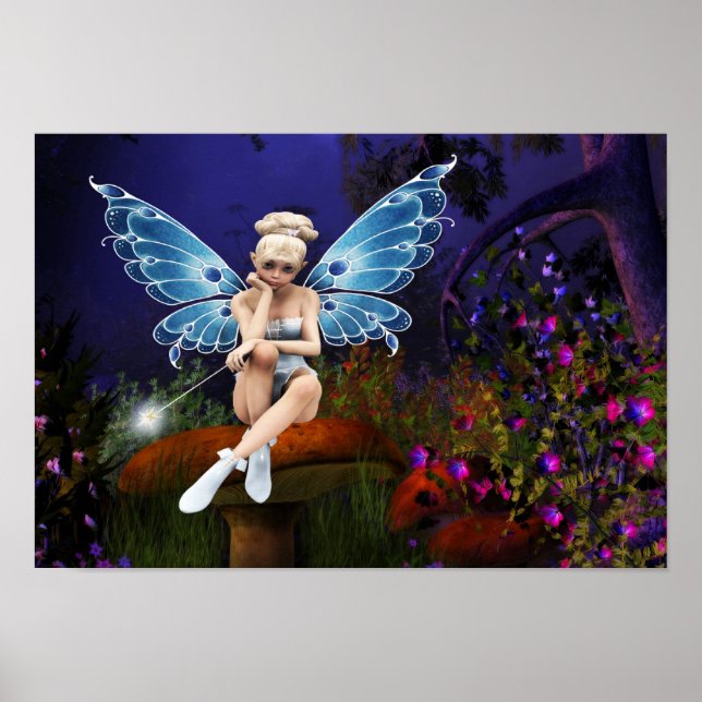 Blau Poster (Vorne)