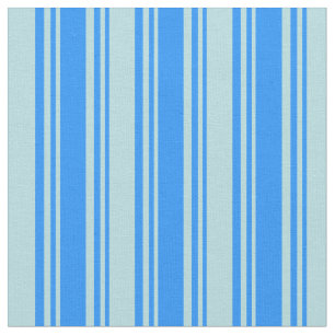 Blau & Pulver Blaues Lined/Streifenmuster Stoff