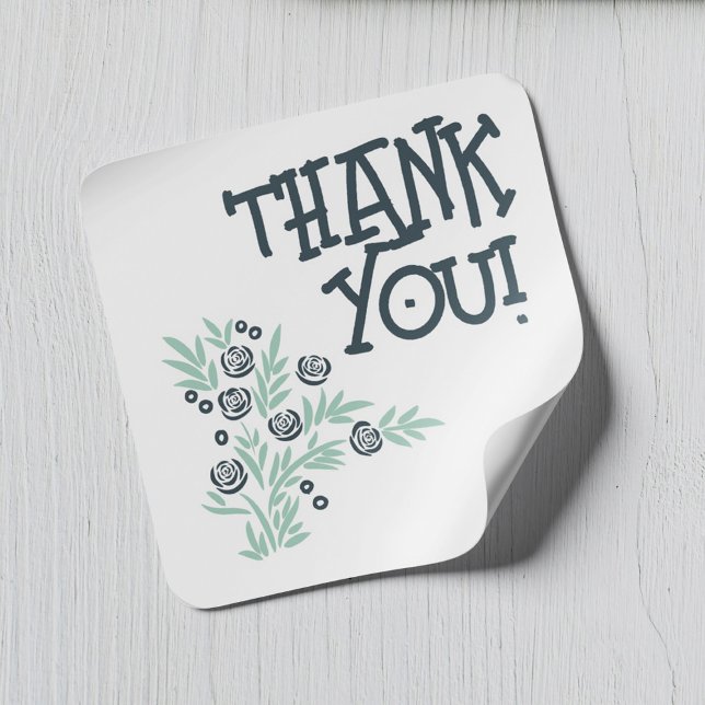 Blau Quadratischer Aufkleber (Von Creator hochgeladen)