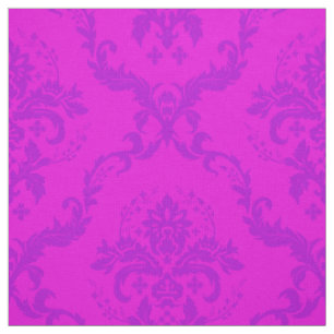 Blau-Rosa- und rosa-grüne Damaskus Stoff