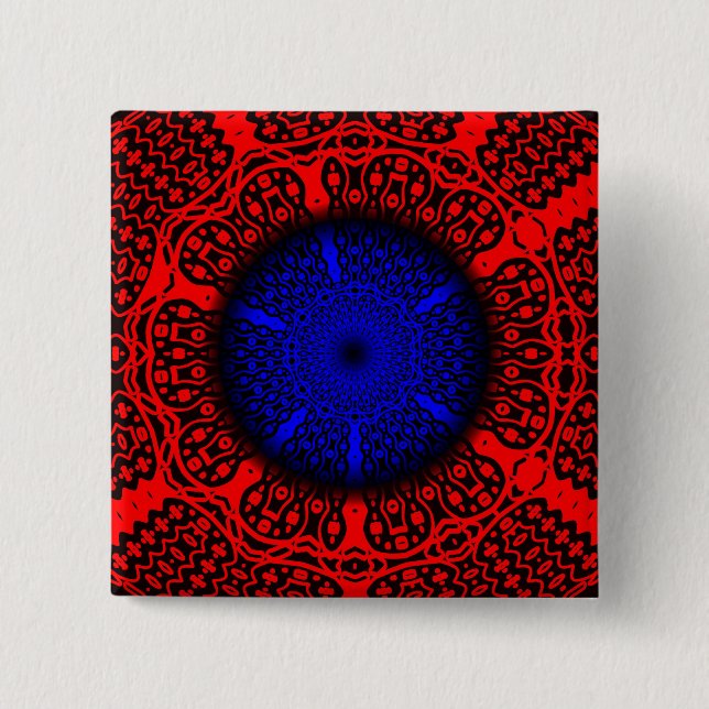 Blau, Rot Button (Vorderseite)