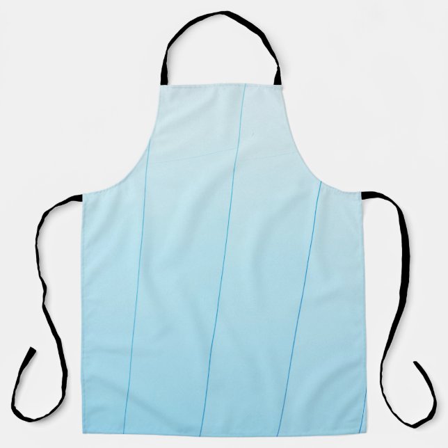 Blau Schürze (Vorderseite)