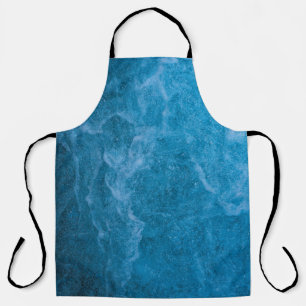 Blau Schürze