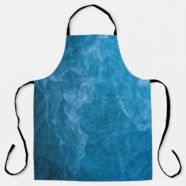 Blau Schürze (Vorderseite)