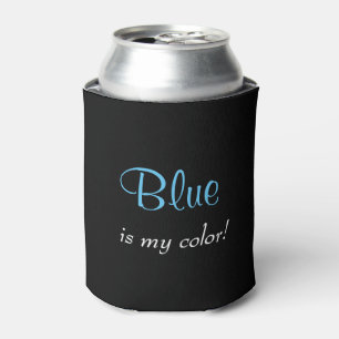 Blau Schwarz Dosenkühler