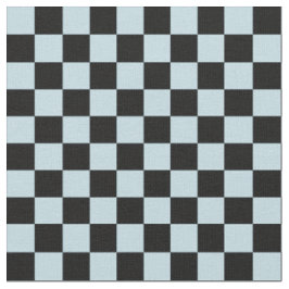 Blau-Schwarz-Schachbrett Stoff