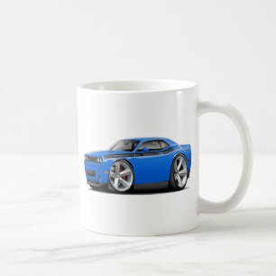 Blau-Schwarzes Auto 2009-11 Herausforderer Kaffeetasse