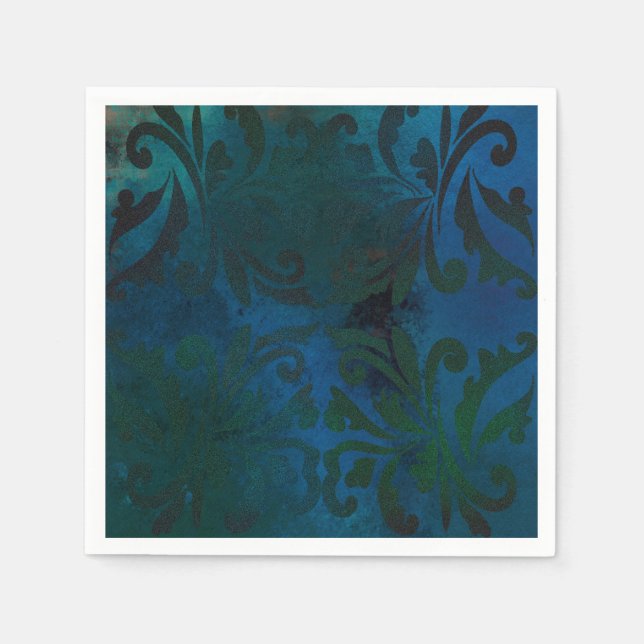 blau serviette (Vorderseite)