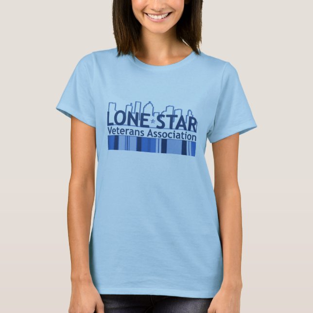 Blau-Shirt der Damen-LSVA T-Shirt (Vorderseite)