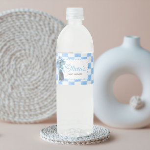 Blau Sie ist bereit zu platzen Baby Shower