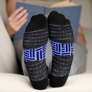 Blau Socken