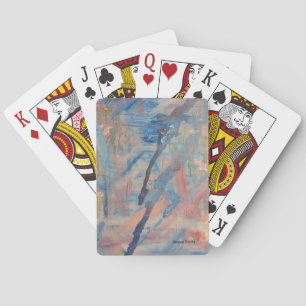 Blau spielkarten