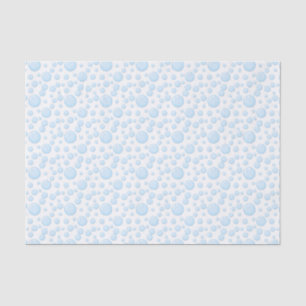Blau sprudelt Geschenk-Seidenpapier Seidenpapier