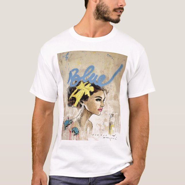 blau T-Shirt (Vorderseite)