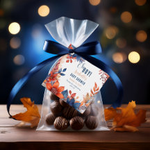 Blau | Terracotta Oh Boy Fall Floral Baby Dusche