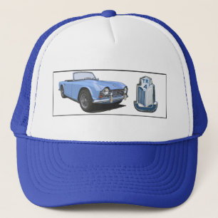Blau TR4 Truckerkappe