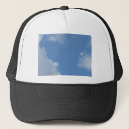 Blau Truckerkappe