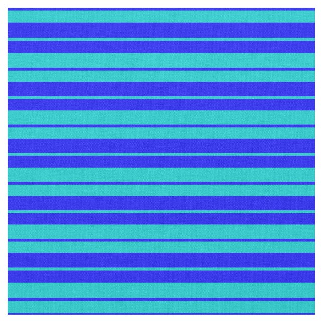 Blau-Türkis-Muster Stoff (Nahaufnahme)