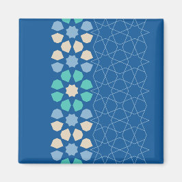 Blau Türkis Ruhe Magnet