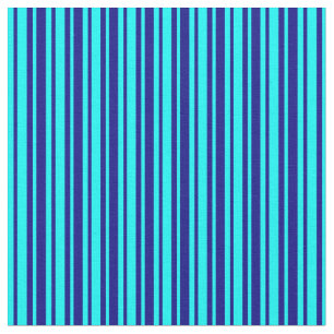 Blau- und Aqua-Muster Stoff