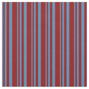 Blau- und dunkelrot gestrichene Streifen/Muster mi Stoff