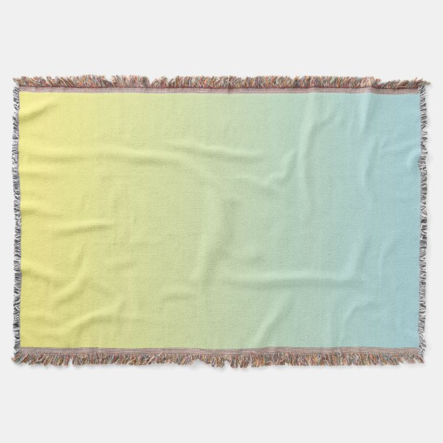 Blau und Gelb Decke (Vorderseite)