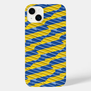 Blau und Gelb Ukraine Inspiriert Frieden gegen den iPhone 14 Plus Hülle