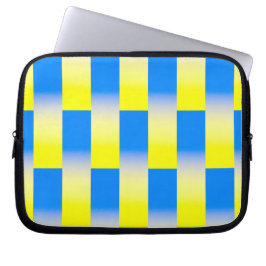Blau und Gelb Ukraine Inspiriert Frieden gegen den Laptopschutzhülle