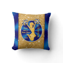Blau-und Goldältere Nachtgeschenke für