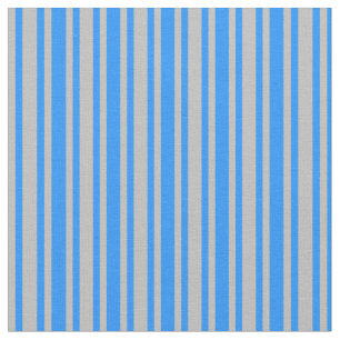 Blau- und Graumuster (Streifen/Linse) Stoff