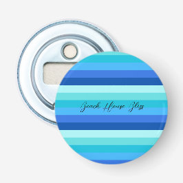 Blau und grün gestreift flaschenöffner