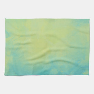 Blau und grün handtuch