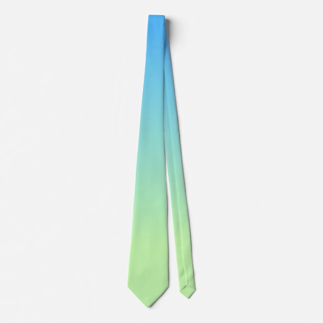 Blau und Grün Krawatte (Vorderseite)