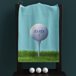 Blau- und Grüne Teppiche aus kundenspezifischem VA Golfhandtuch