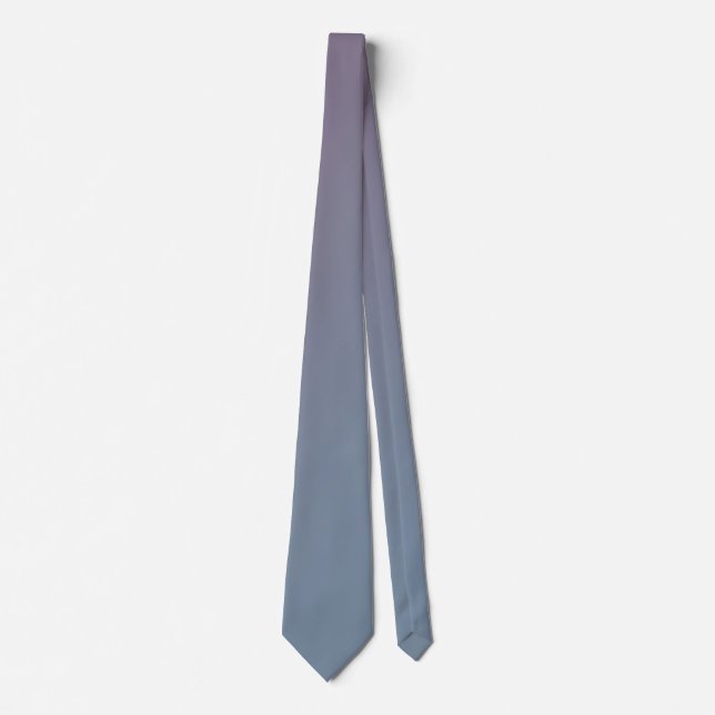 Blau und Lila Krawatte (Vorderseite)