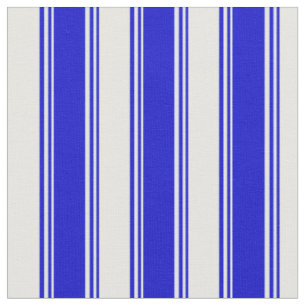 Blau- und Minzcreme-Streifen/Muster der Linse Stoff