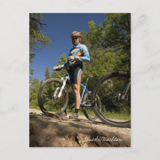 Blau- und Orangefahr (Postkarte) Postkarte