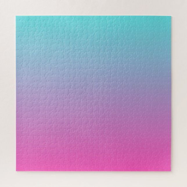 Blau und Rosa mermaid ombre (Vertikal)
