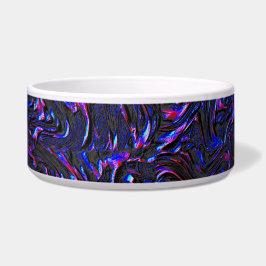 Blau und rosa mit Wandstruktur Napf