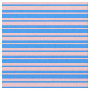 Blau- und rosa Streifen/Linienmuster Stoff