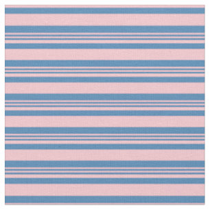 Blau- und rosafarbenes Muster für farbige Linien Stoff