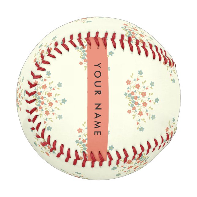 Blau und Rot, Rot, Ihr Name Baseball (Vorderseite Links)
