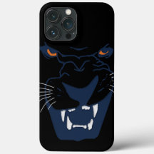 Blau und Schwarz Panther