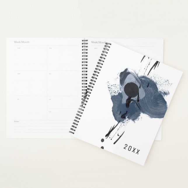 Blau- und Schwarzer Splash II | Blue Black Paint S Planer (Anzeige)