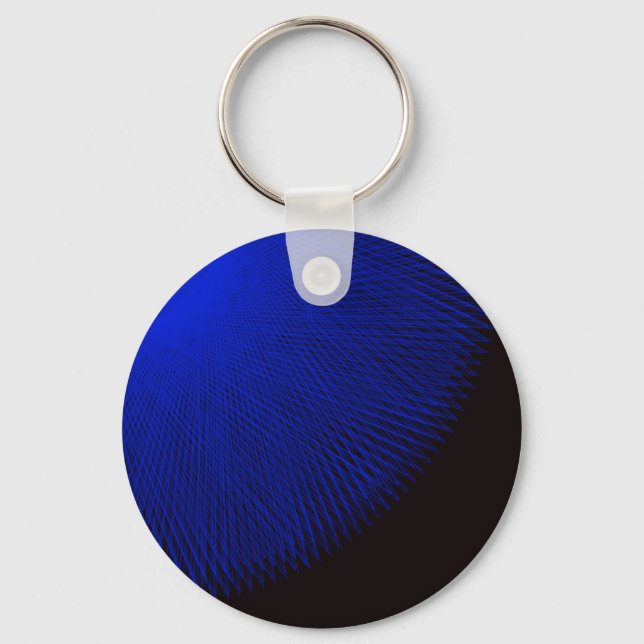 Blau und Schwarzes Schlüsselanhänger (Vorderseite)