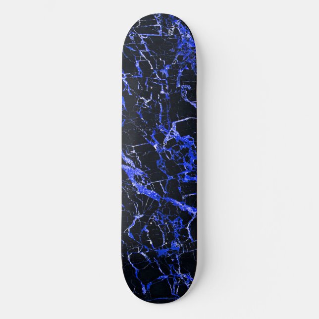 Blau- und Schwarzmarmor, Skateboard (Vorderseite)